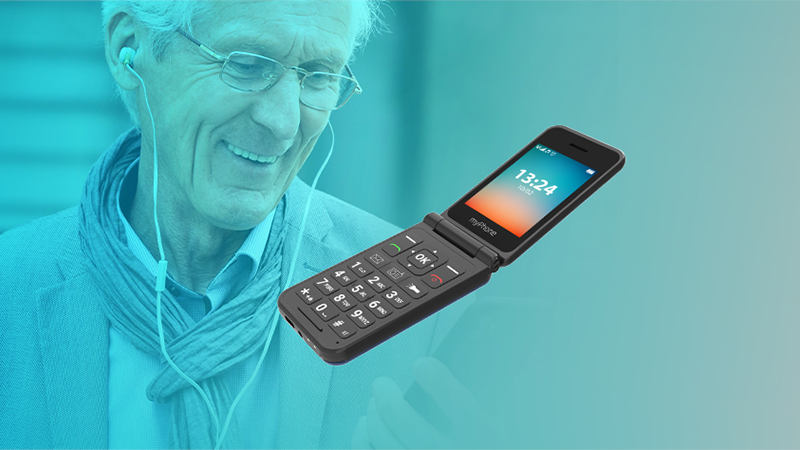 myPhone FLIP LTE, czyli tani klasyk z łącznością  VoLTE