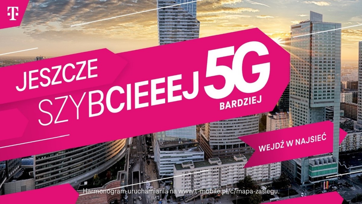 Pęęędzi 5G w T-Mobile, a wraz z nim niższe ceny w promocji