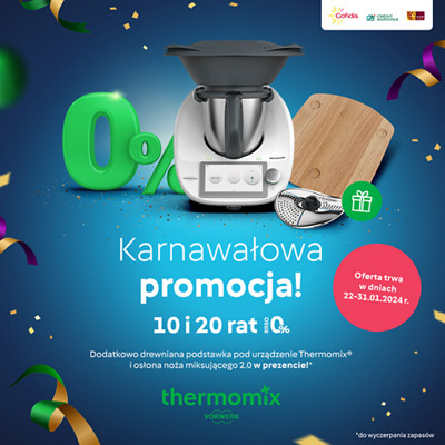 Thermomix w świetnej promocji, ale trzeba się spiąć