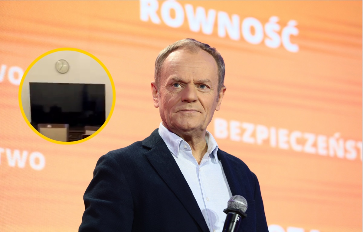 Telewizor Tuska podzielił Polaków. Przynajmniej wiemy jaki to model