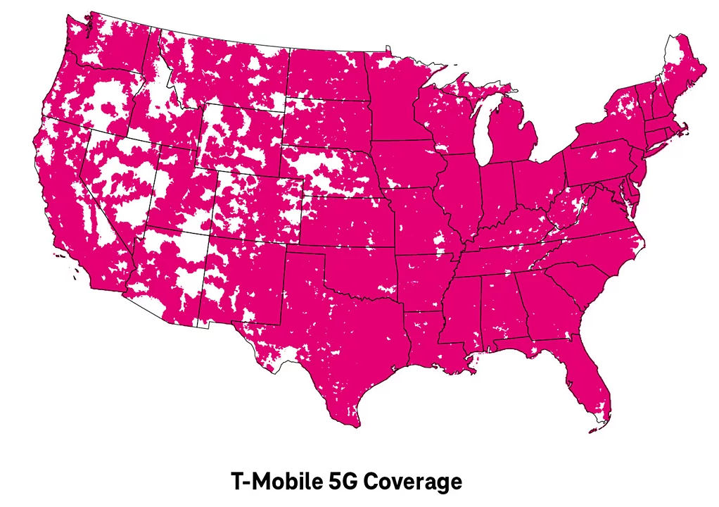 T-Mobile rozpędził 5G do prędkości 3,6 Gb/s. Połączył 6 pasm
