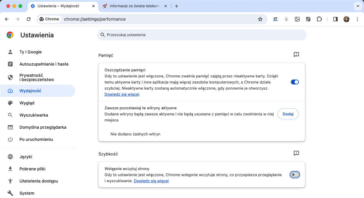 Lepiej włącz to w Google Chrome. Będzie znacznie szybszy