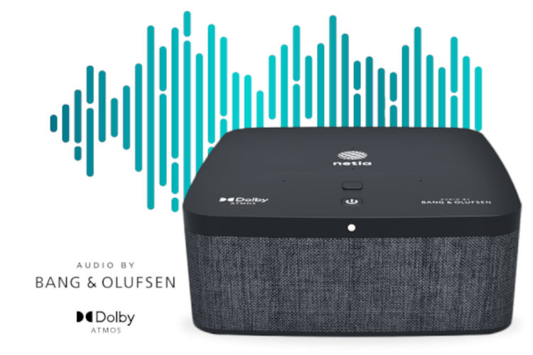 Netia: nowy dekoder Soundbox 4K z Android TV i dźwiękiem Bang & Olufsen