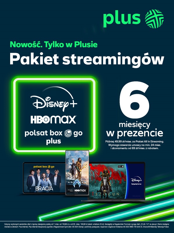 Koniec z wybieraniem platformy streamingowej. Plus wprowadza pakiet z wszystkimi naraz
