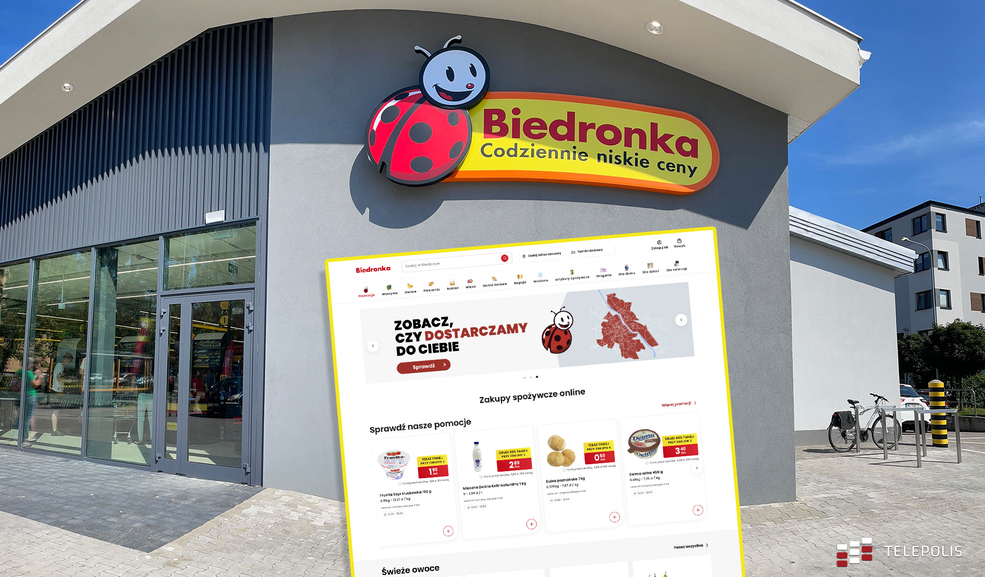 Biedronka z nową usługą. Tylko dla mieszkańców Warszawy