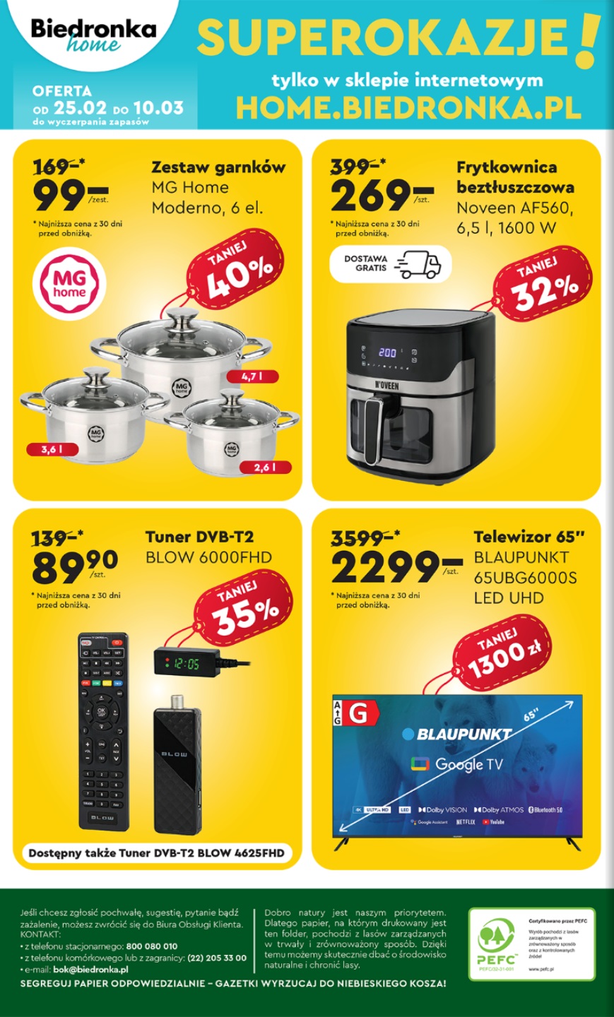 Biedronka szaleje. Elektronika za ułamek ceny