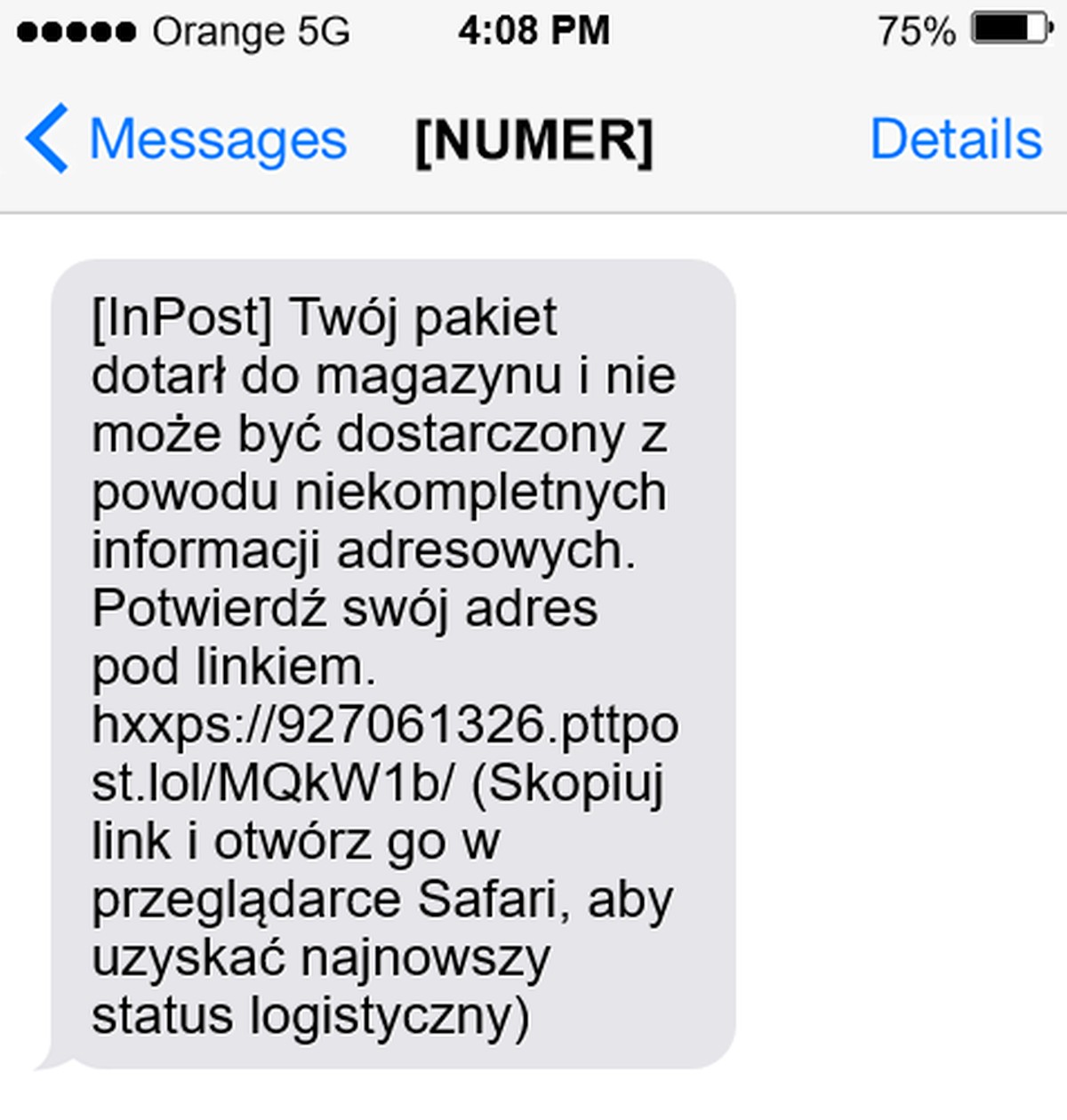 Masz iPhone'a? Oszuści czyhają na Twoje pieniądze