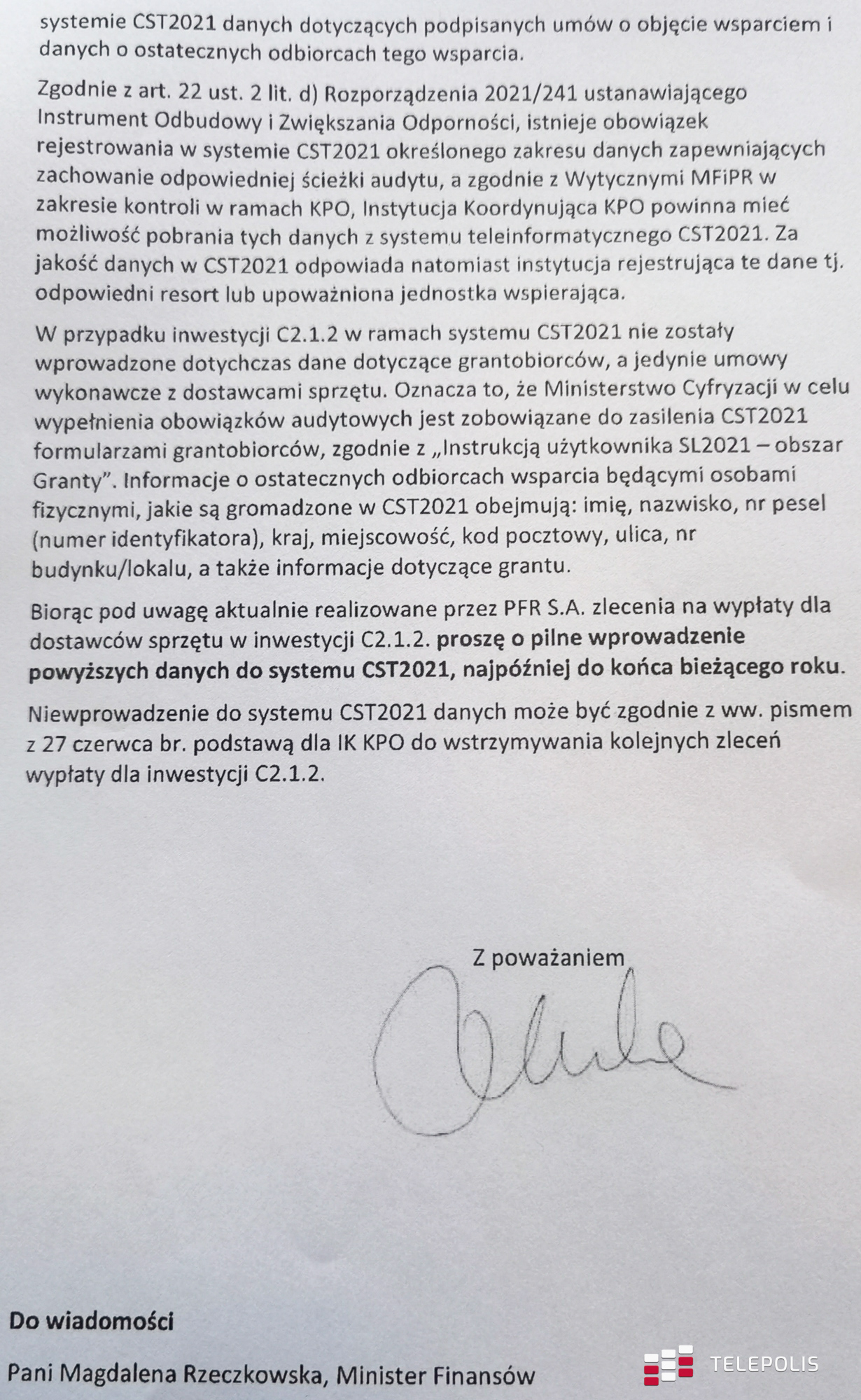 Dzieci nie dostaną laptopów, za to PiS dostanie wyrok