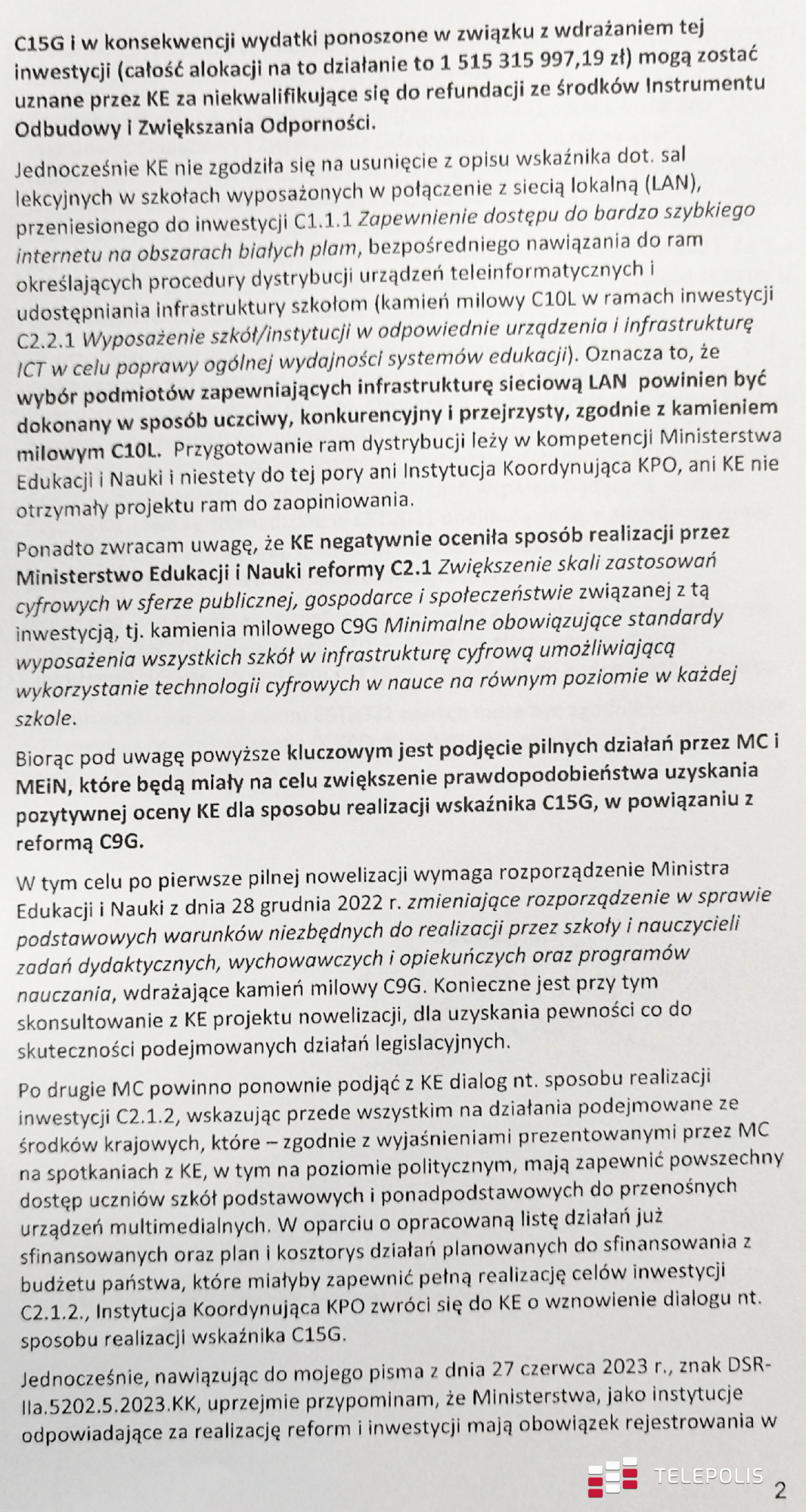 Dzieci nie dostaną laptopów, za to PiS dostanie wyrok
