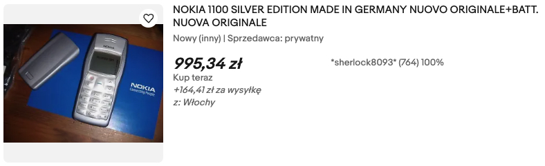 Ten telefon kupiło ponad 250 mln ludzi. Bywa wart fortunę