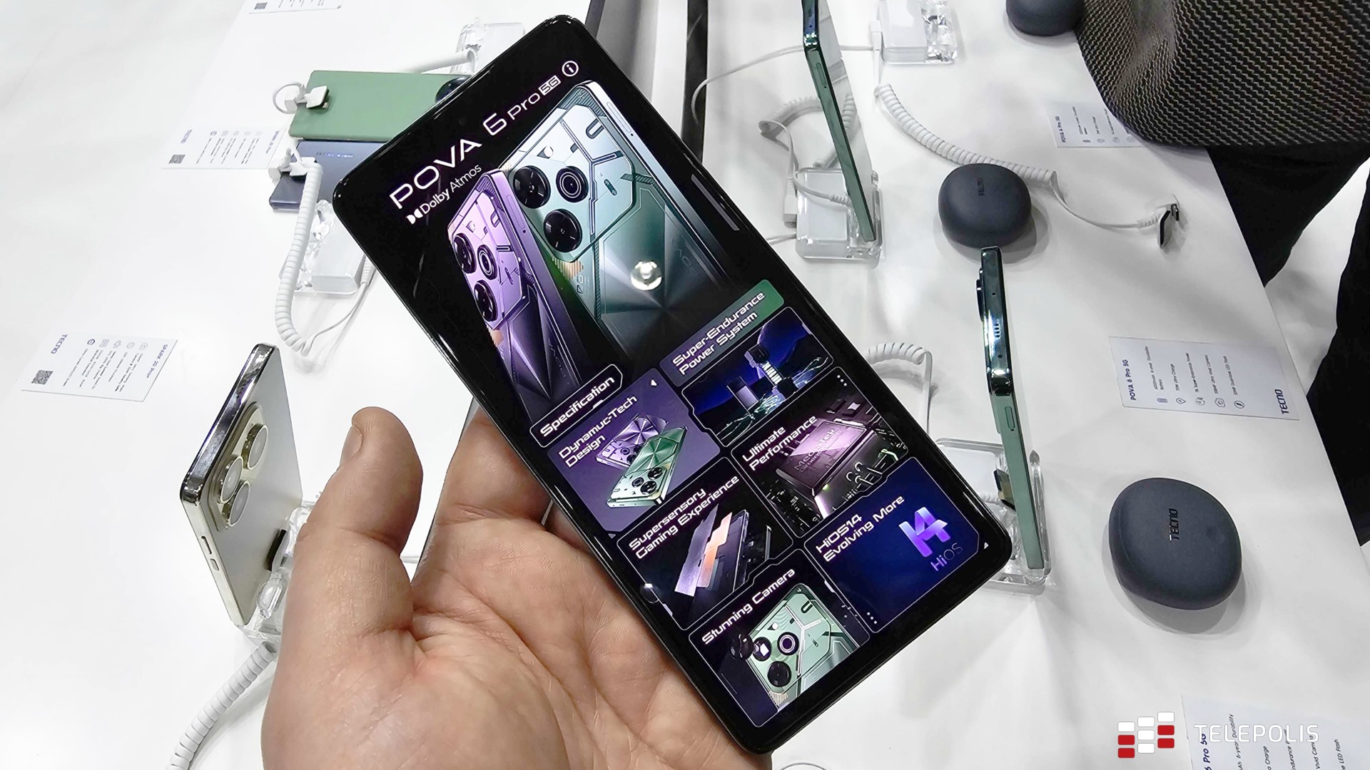 Premiera Tecno Pova 6 Pro. Ma wielki akumulator i świecącą niespodziankę