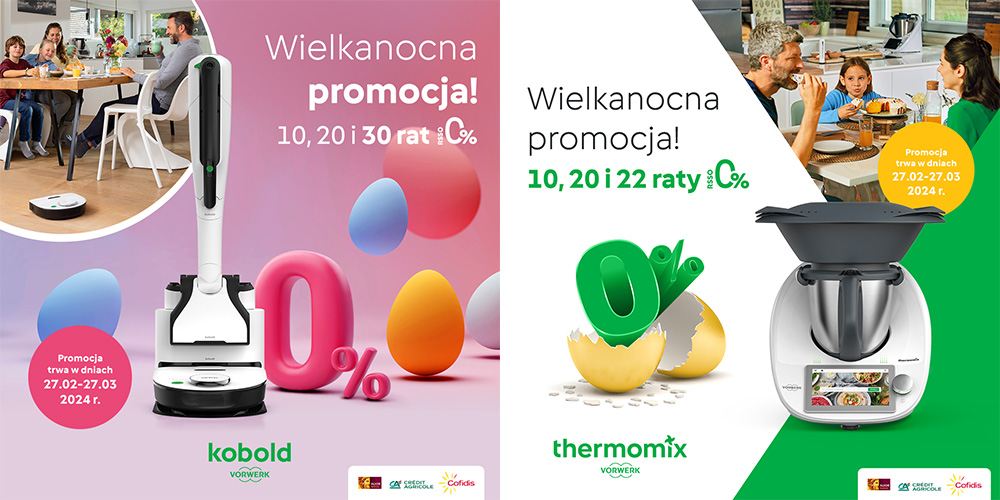 Thermomix i Kobold w promocji. Każdego będzie stać