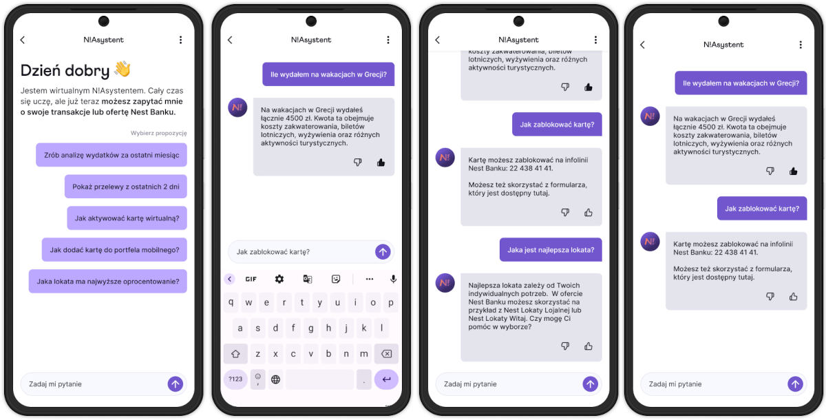 Nest z dużą nowością, w tle ChatGPT
