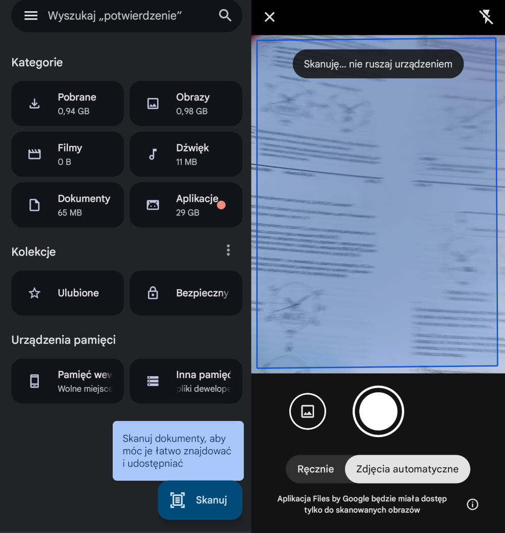 Google dodał nowość do apki Files. Zobacz, czy to masz