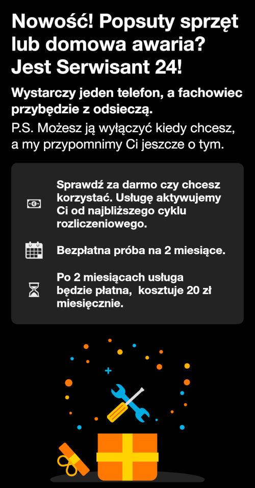 Orange znów rozdaje klientom darmówki. Czekają w aplikacji