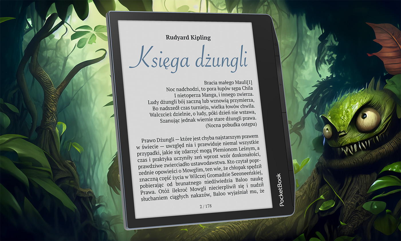 PocketBook Era Color: Czytanie w kolorze i audiobooki