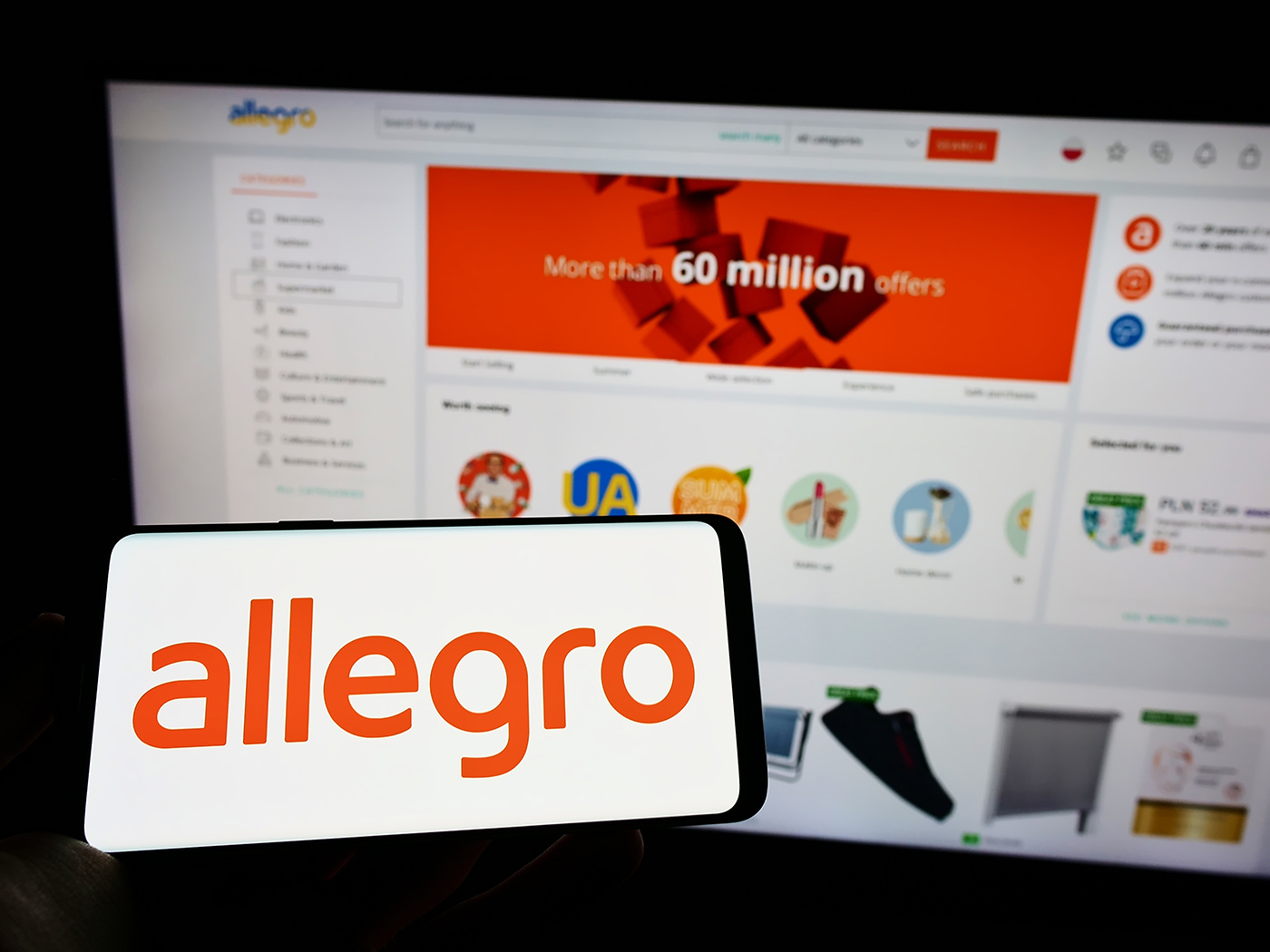 Allegro od lipca sklepem, a nie jarmarkiem z gratami