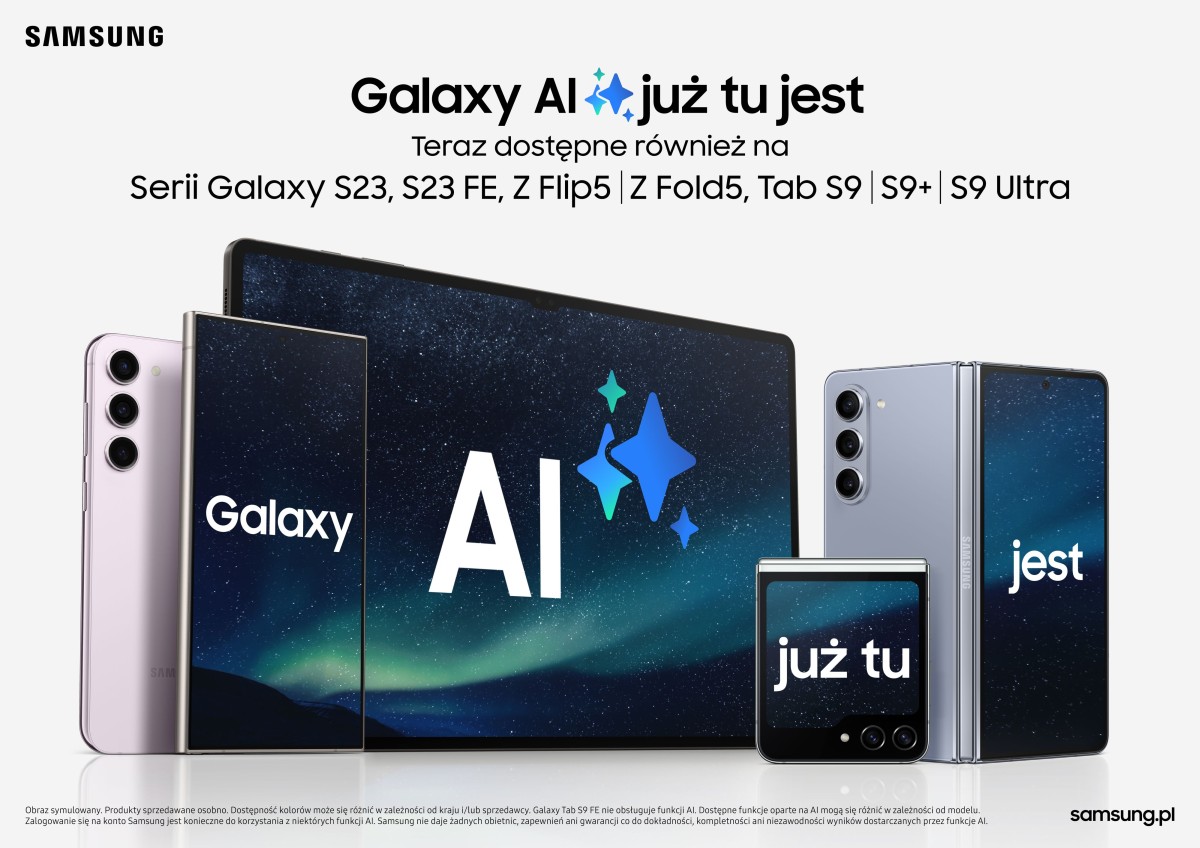 Galaxy AI trafia na starsze urządzenia. Samsung wydaje ważną aktualizację