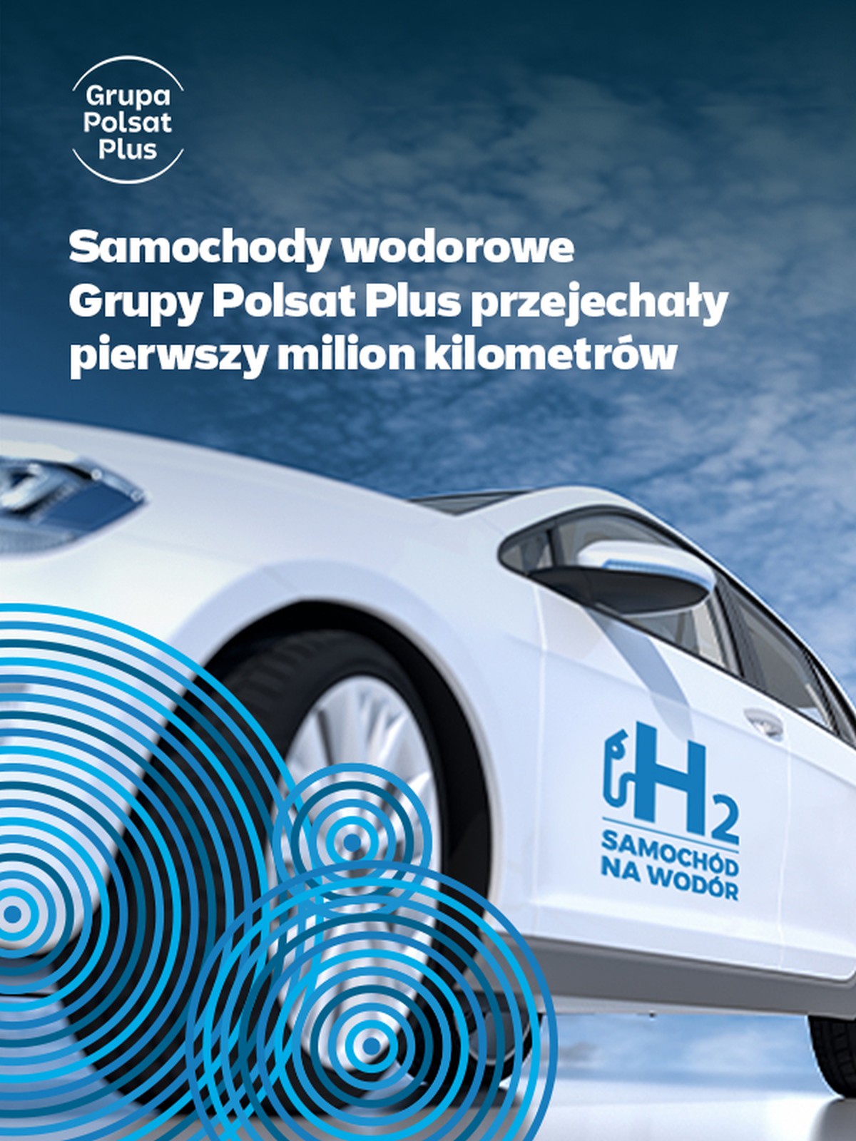 Grupa Polsat Plus przejechała milion kilometrów. Na wodorze