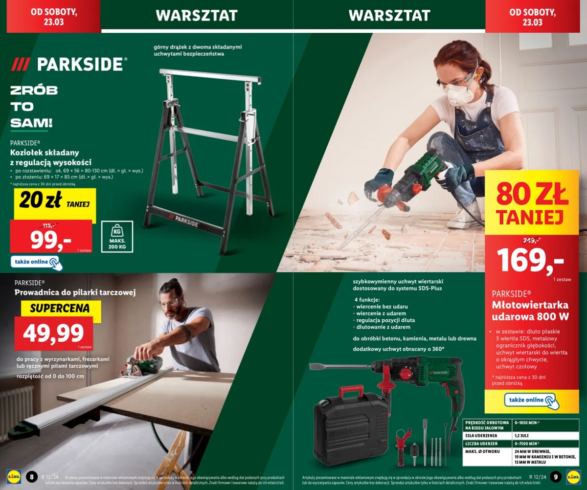 Lidl znów kusi majsterkowiczów. Przydatne narzędzia w świetnej cenie