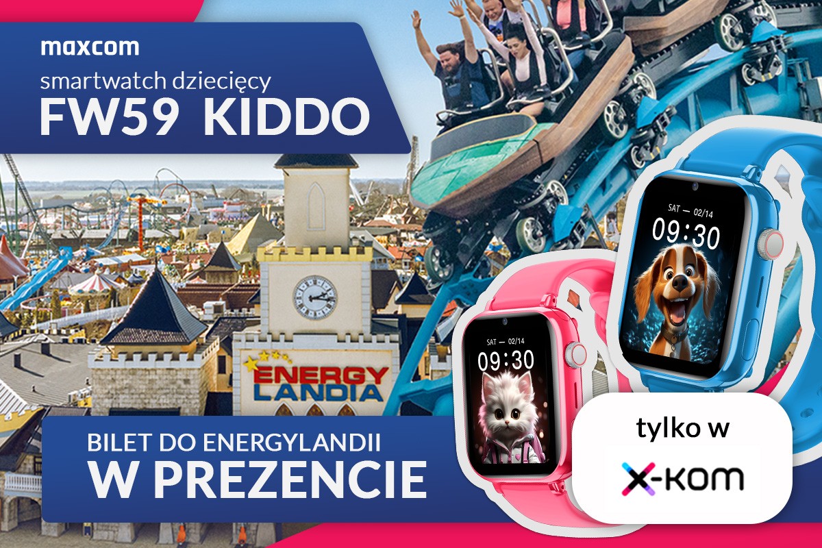 Kup smartwatch dla dziecka i baw się w Energylandii