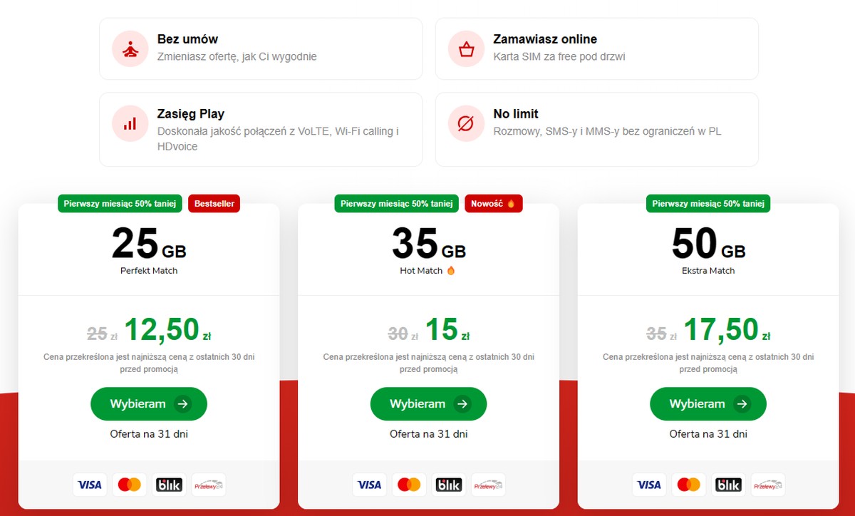 Mobile Vikings ma nowy pakiet z 30 GB Internetu. Za 15 zł na start