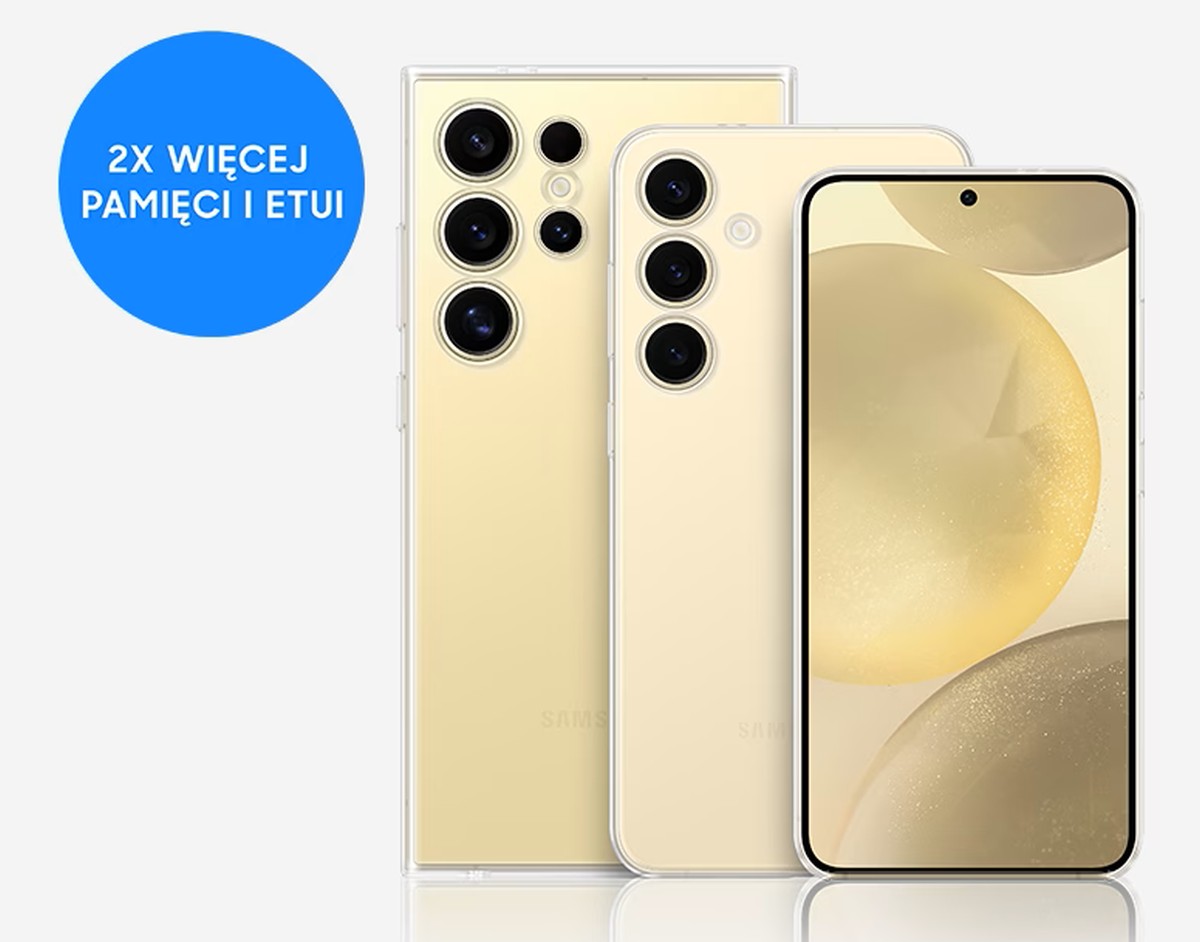 Kup samsunga i zgarnij dwa razy więcej pamięci oraz etui w prezencie