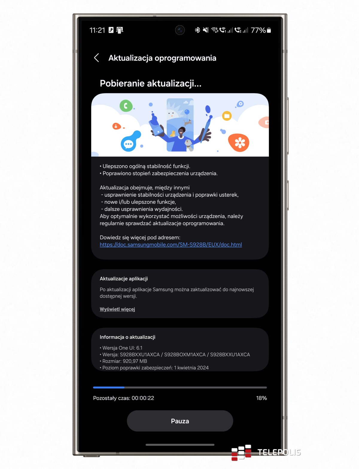 Samsung ulepsza aparaty w serii Galaxy S24. Jest kwietniowy update
