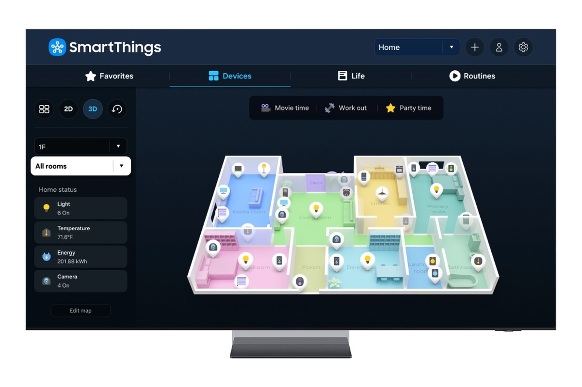 Samsung SmartThings z przydatną nowością. Ułatwia sterowanie domem
