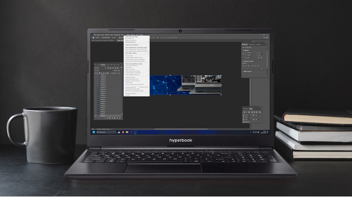 Hyperbook prezentuje nowe laptopy dla wymagających
