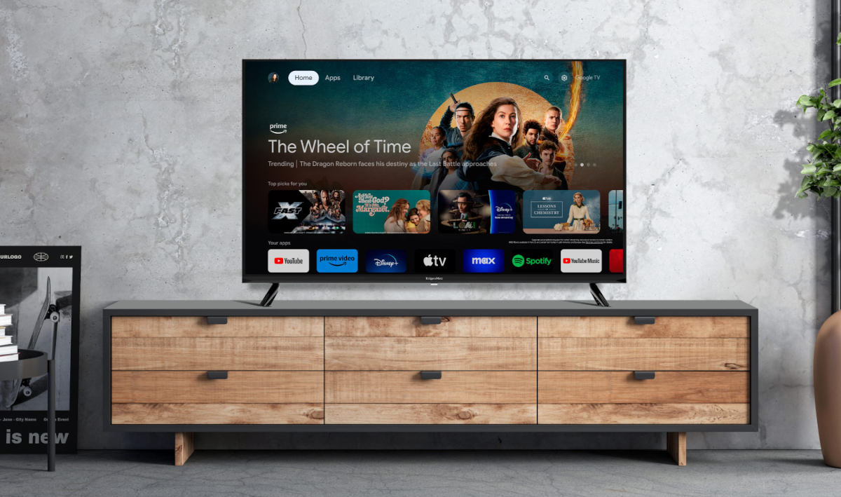 Kruger&Matz wprowadza telewizory Google TV. Kosztują grosze