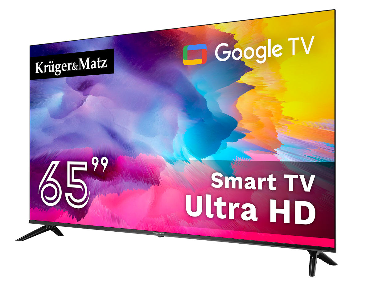 Kruger&Matz wprowadza telewizory Google TV. Kosztują grosze