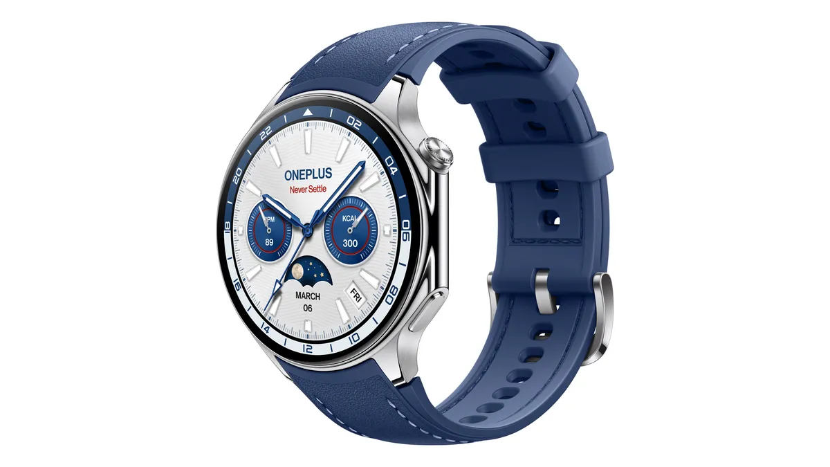 OnePlus Watch 2 Nordic Blue Edition w przedsprzedaży. Słuchawki za darmo