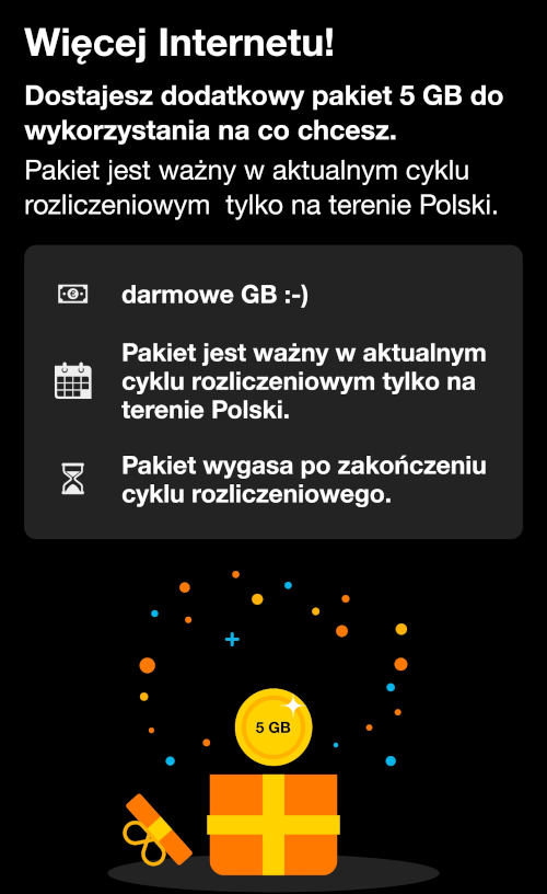 Orange rozdaje darmowe gigabajty. Odbierz do 23 kwietnia