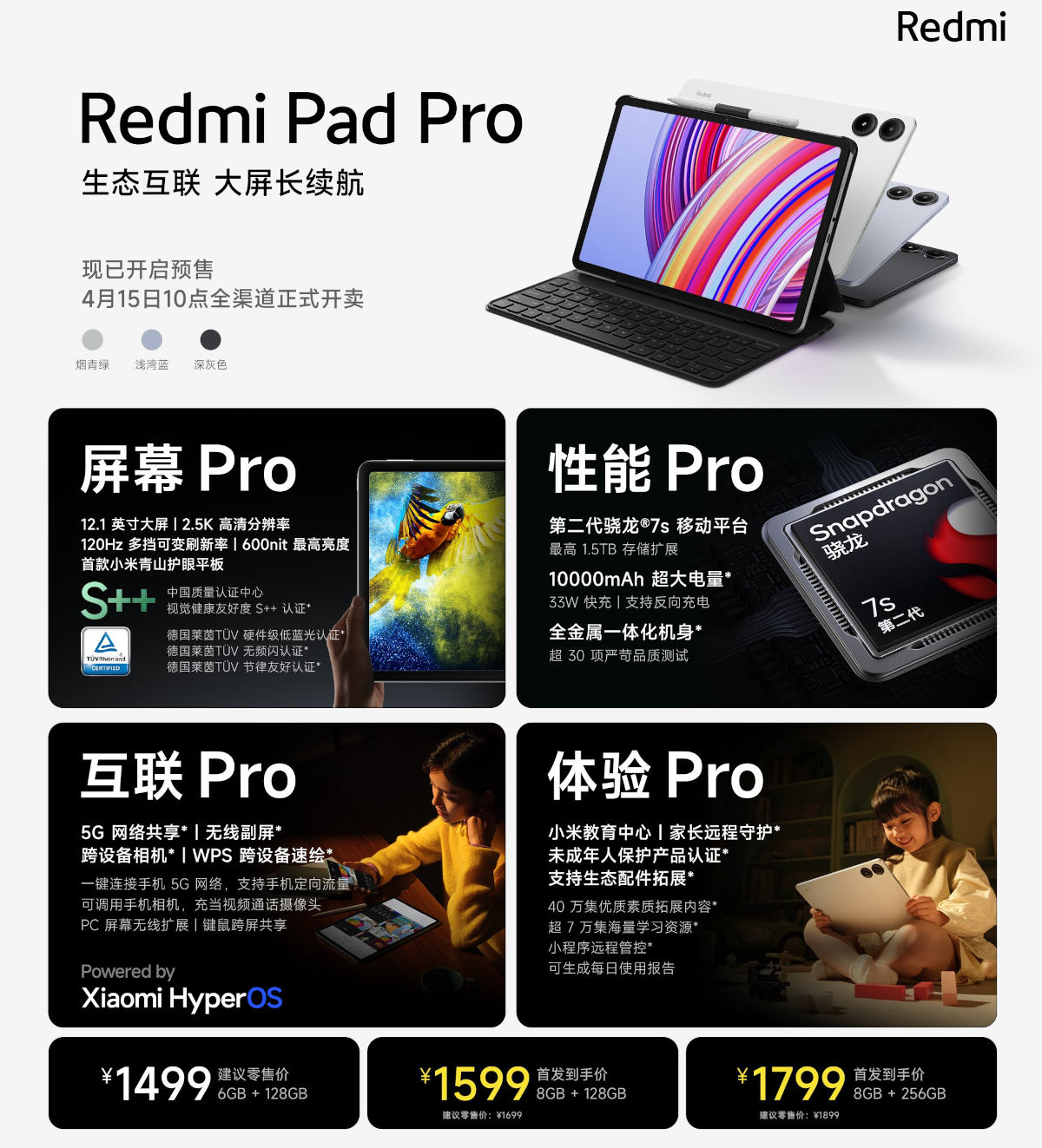 Redmi Pad Pro to naprawdę tani tablet z ekranem 12,1 cala