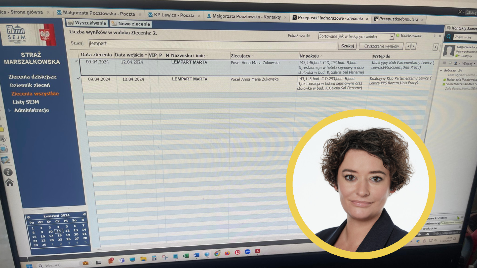 Znana posłanka pokazała swoje hasło? Słoń jak listek figowy