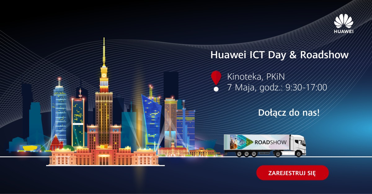 Mobilne Centrum Ekspozycji Huawei ponownie rusza w Polskę