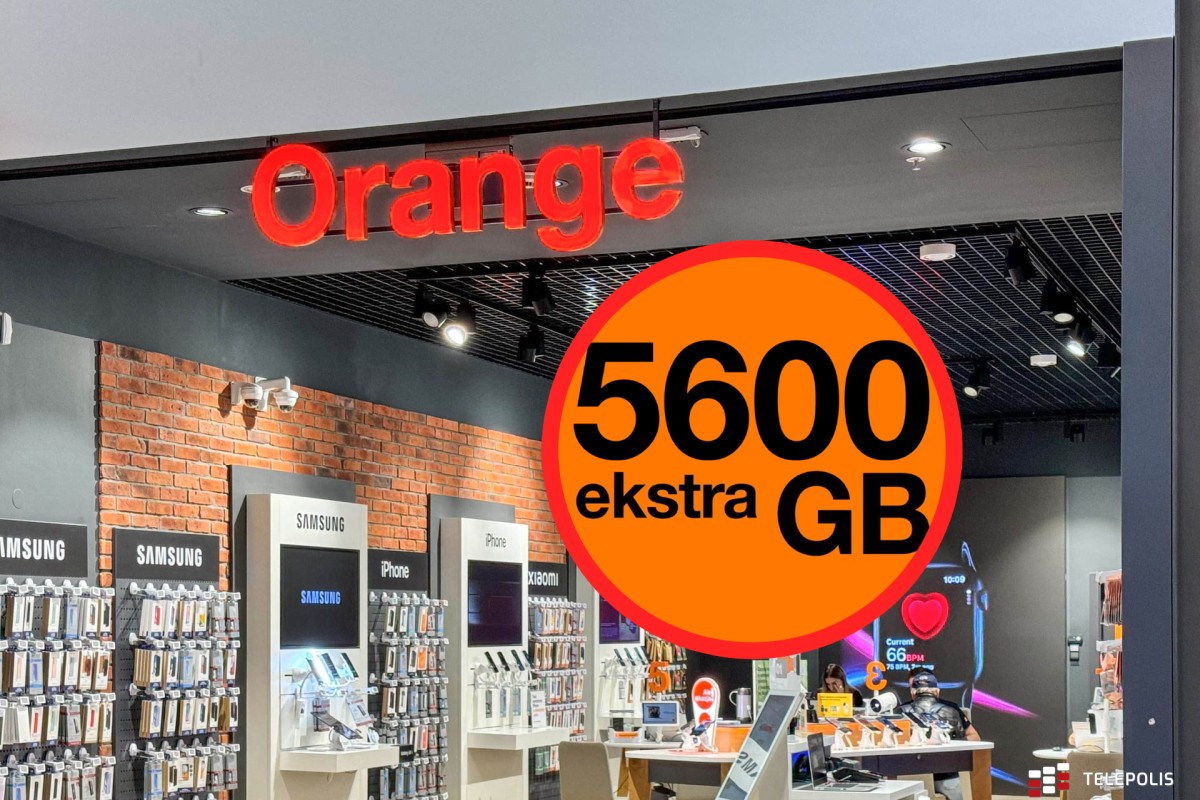 Orange rozdaje gigabajty. Przez rok można zgarnąć aż 5600 GB ekstra