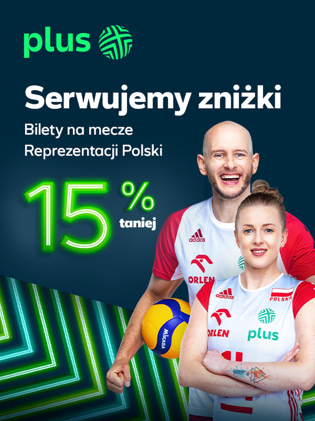 Plus ma prezent dla miłośników siatkówki. Można trochę zaoszczędzić