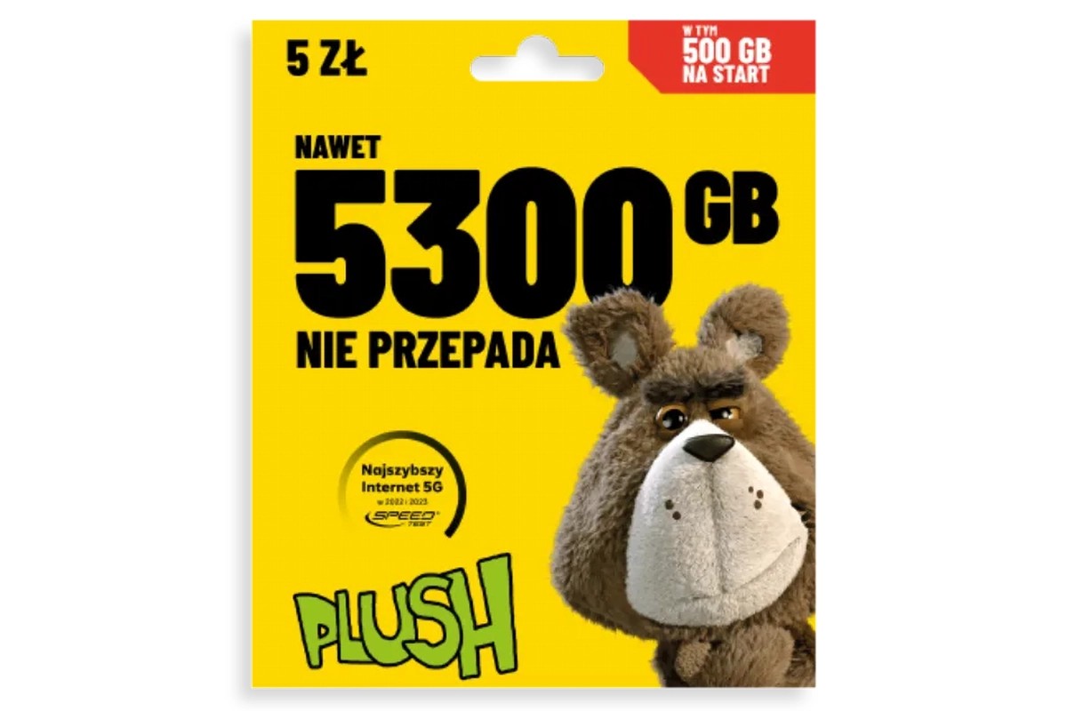 Plush da Ci swobodę, a do tego mnóstwo gigabajtów