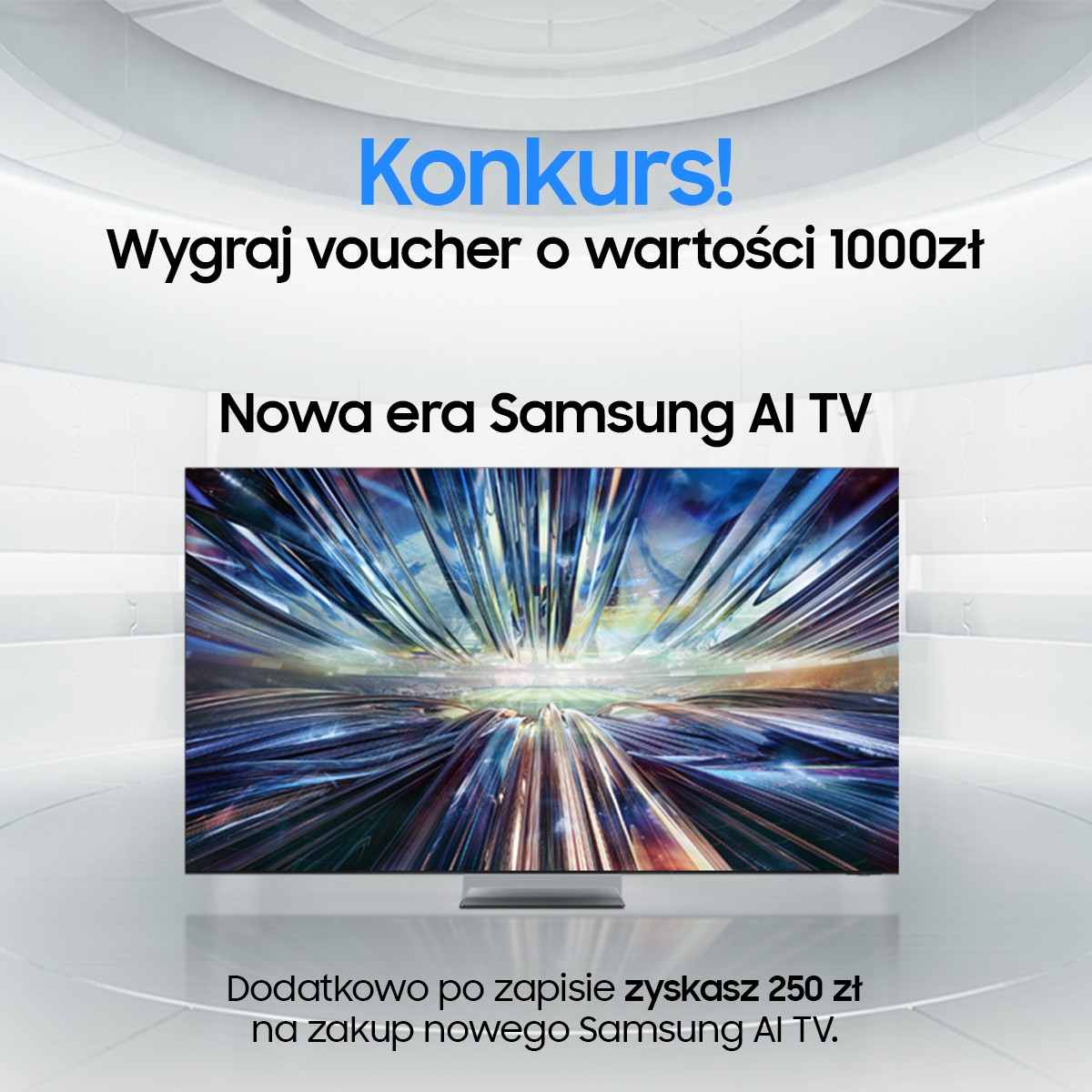 Telewizory Samsung będą inteligentne. A Ty możesz wygrać 1000 zł