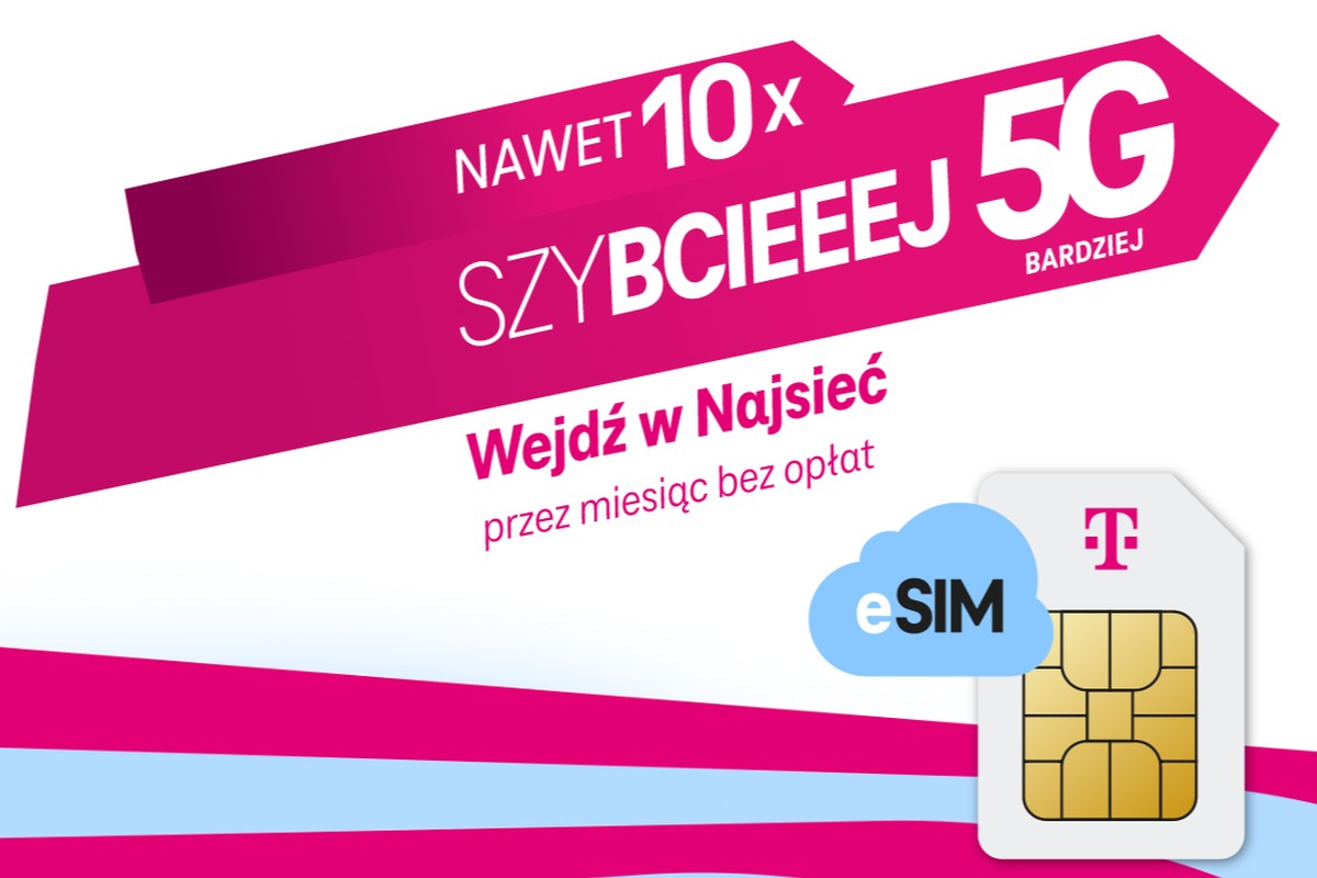Dla T-Mobile 3 miesiące to za dużo. Darmowy Internet z eSIM tylko na 31 dni