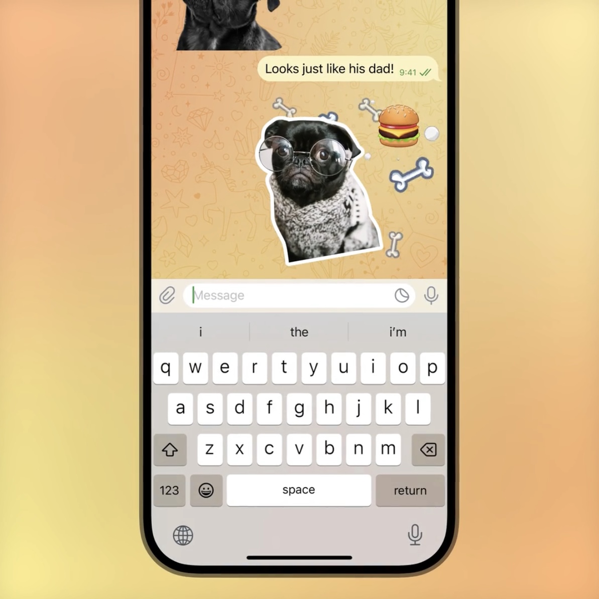 Zaktualizuj Telegram. Zrobisz w nim swoje własne naklejki