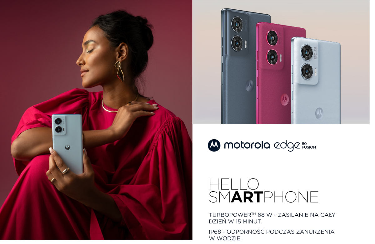 Motorola Edge 50 Fusion w Polsce. Zgrabny średniak w przystępnej cenie