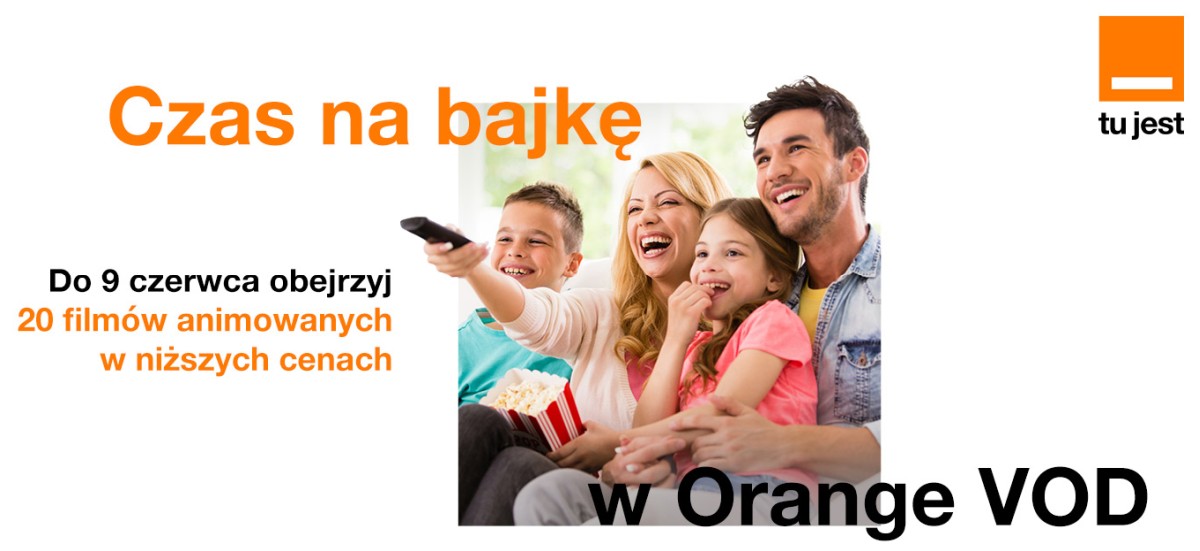 Dzień Dziecka w Orange VOD to najlepsze animacje w niższej cenie