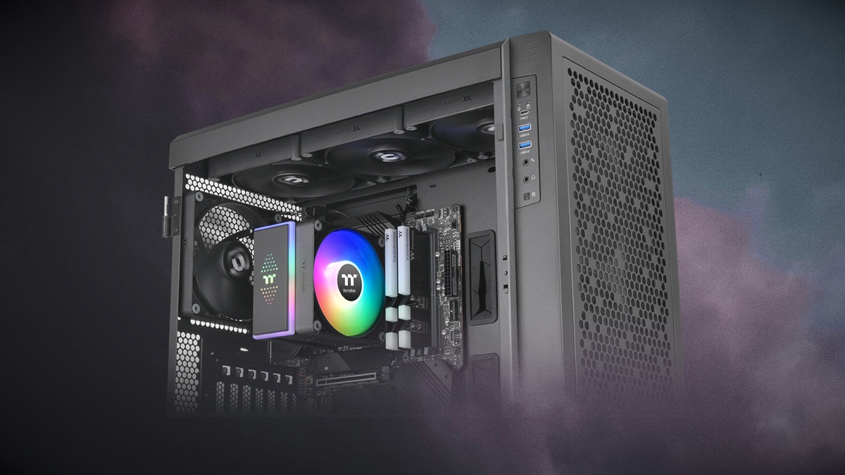 Thermaltake ma dwa kompaktowe chłodzenia dla fanów ARGB LED