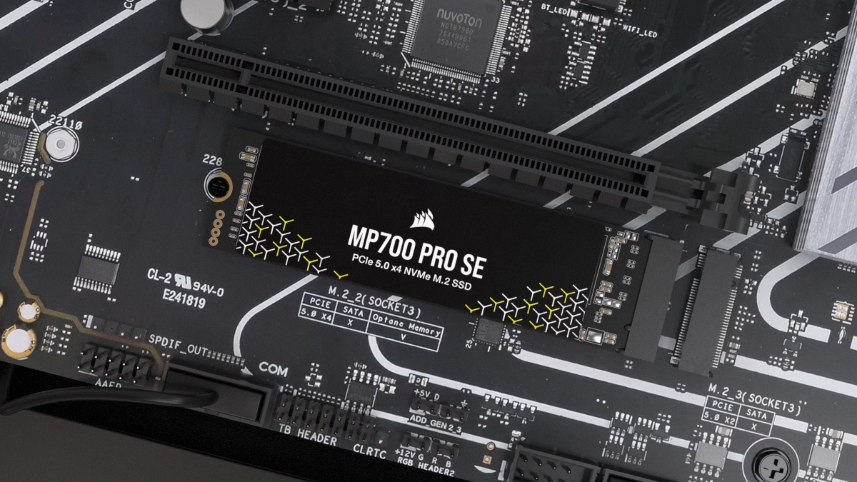 Corsair MP700 PRO SE, czyli bardzo szybki i pojemny SSD