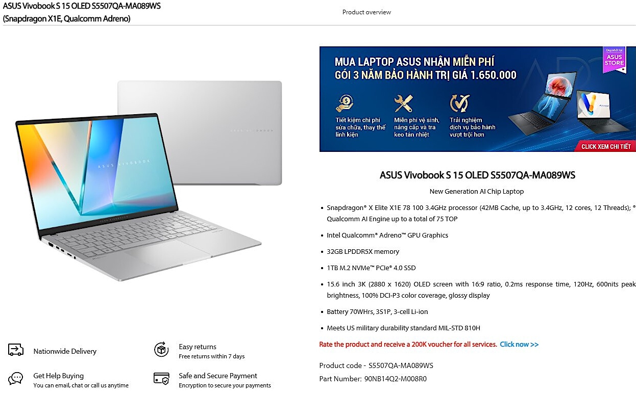 Tak będzie się prezentował laptop z Snapdragon X Elite