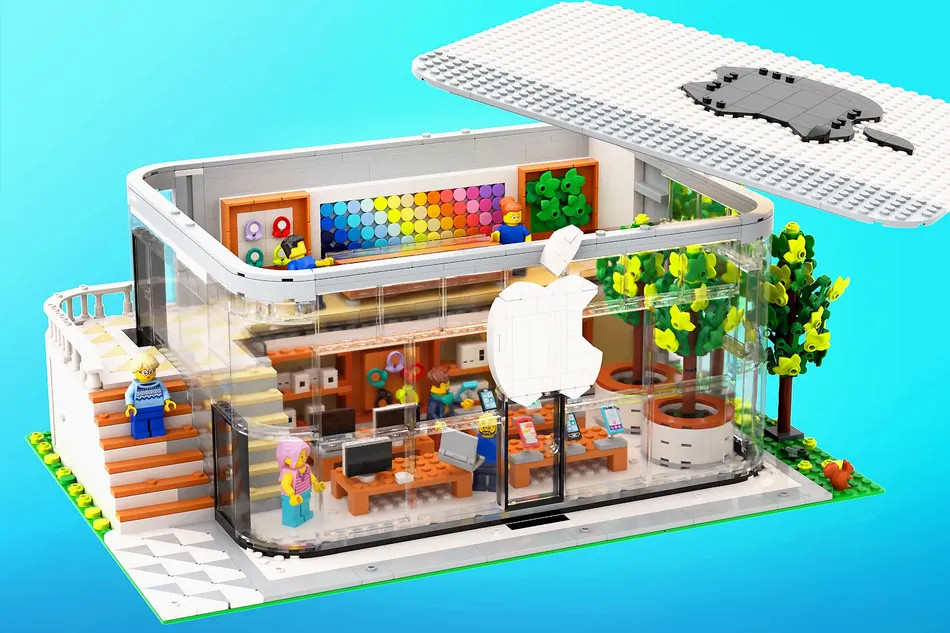 Sklep dla fanów kultowej marki. Jest zbudowany z LEGO