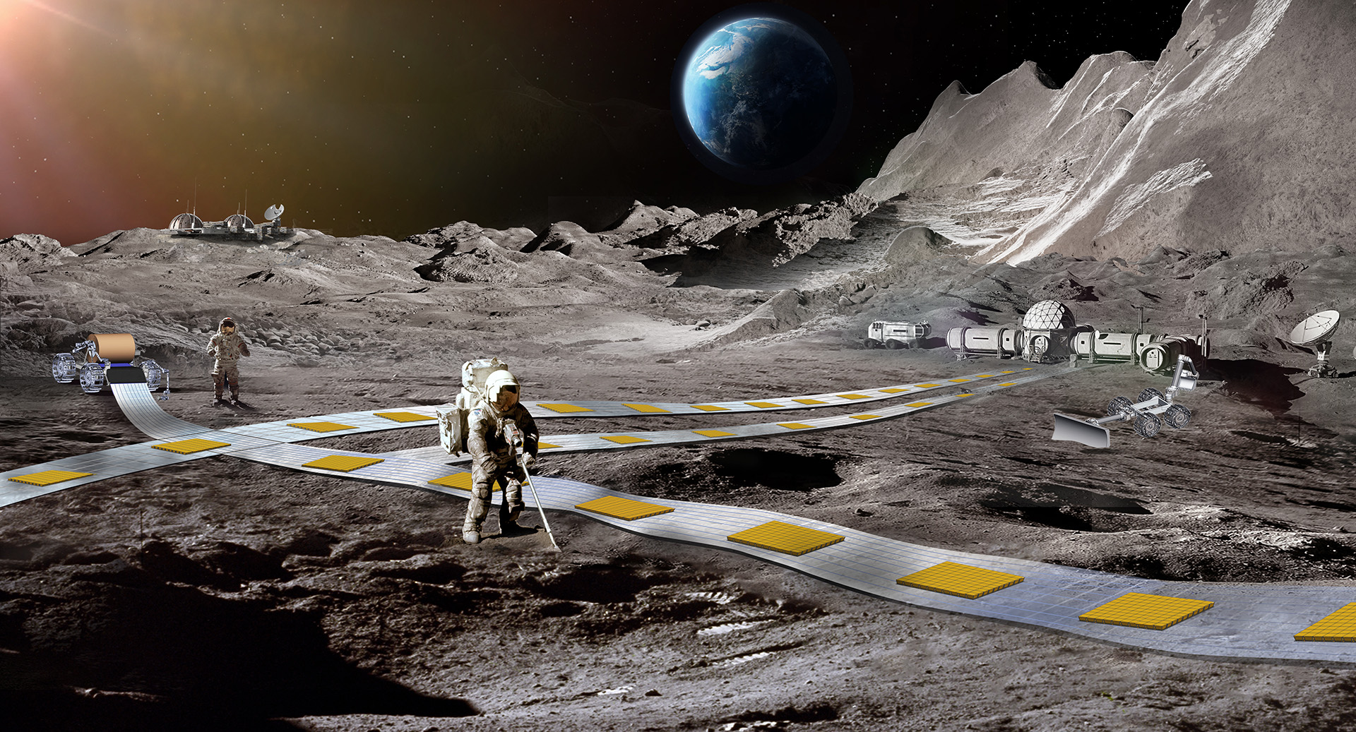 NASA szykuje lewitujący pociąg. Kursować będzie na Księżycu